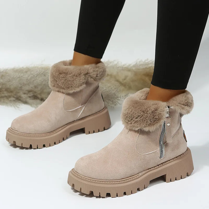 Liesbeth™ winterlaarzen – Khaki