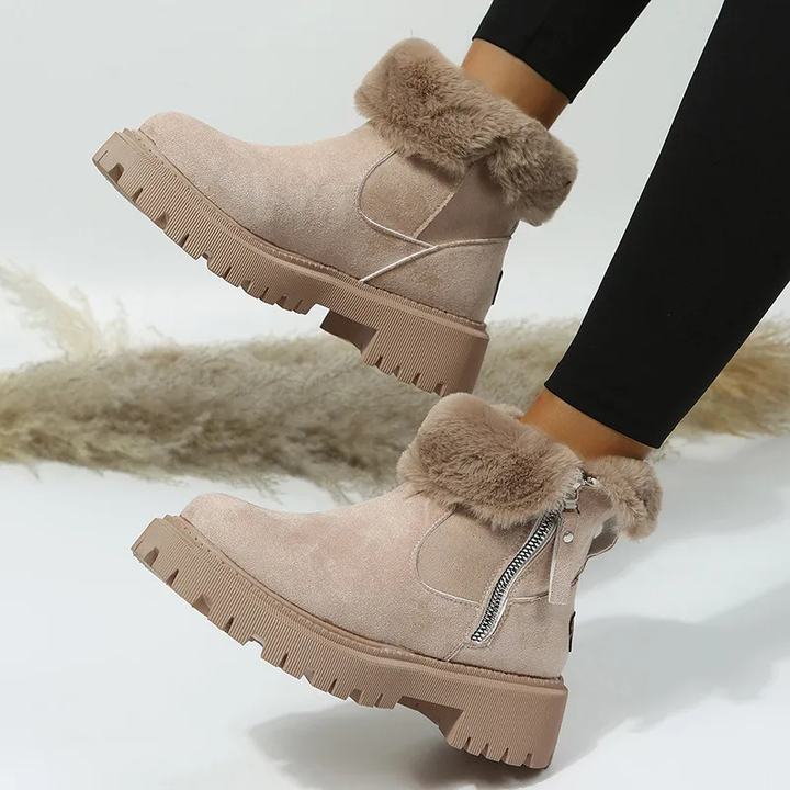 Liesbeth™ winterlaarzen – Khaki