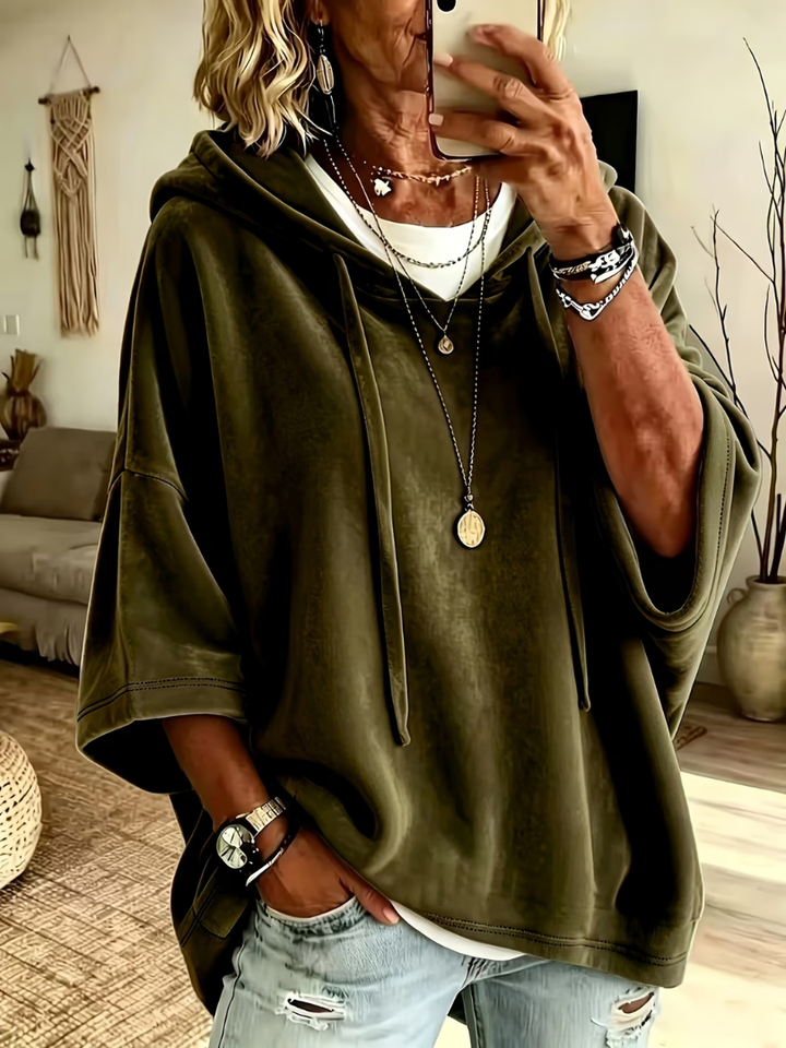 CATHARINA™ | LUXE VELOURS OVERSIZED HOODIE