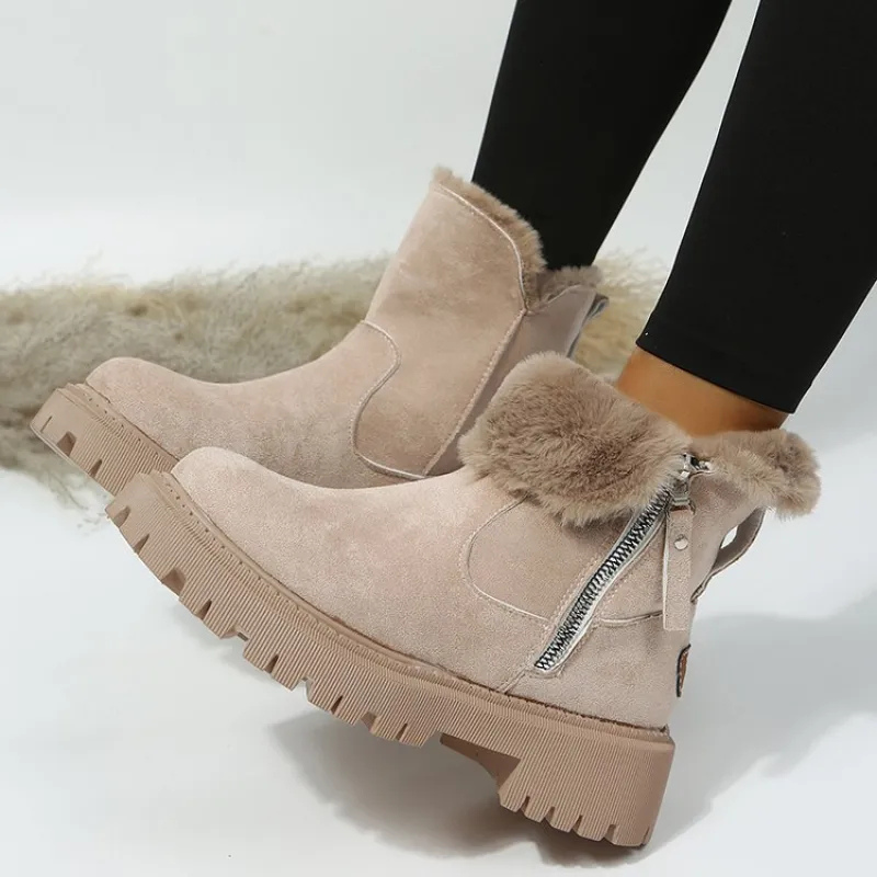 Liesbeth™ winterlaarzen – Khaki