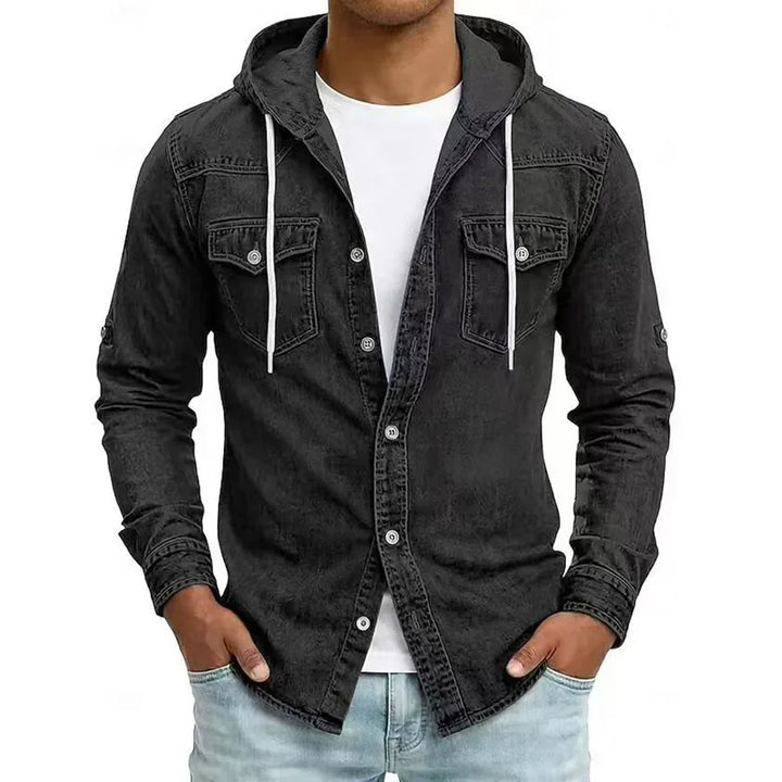 Thijs™ casual denim overhemd voor heren